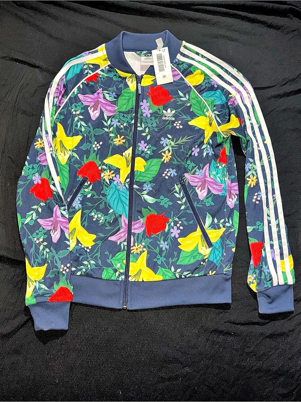 NEW Adidas Originals Women's Blossom of Life Graphic Track Jacket